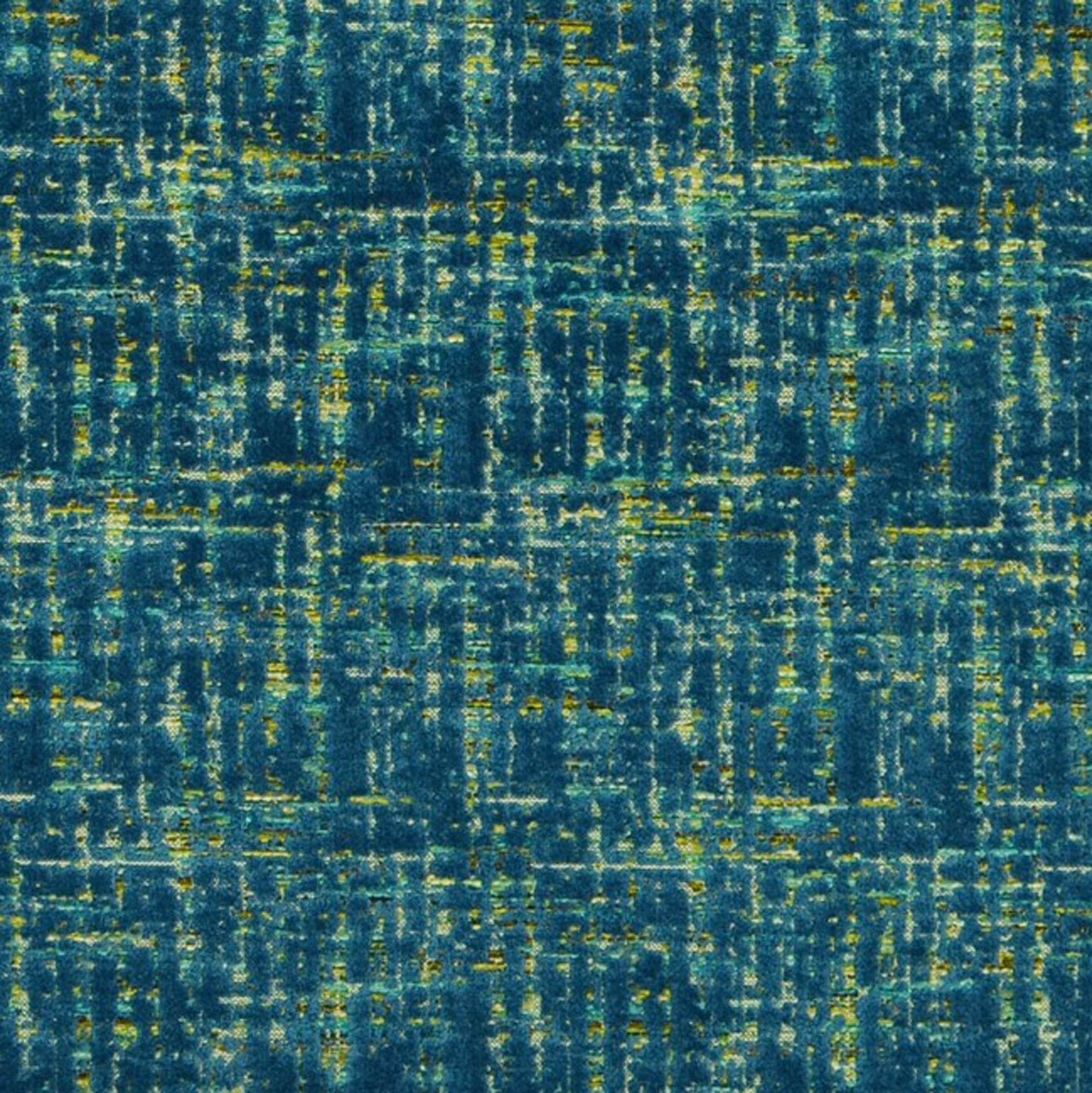 Plutus Sapphire New Planet Cut Velvet Luxury Throw Pillow - Plutus Brands