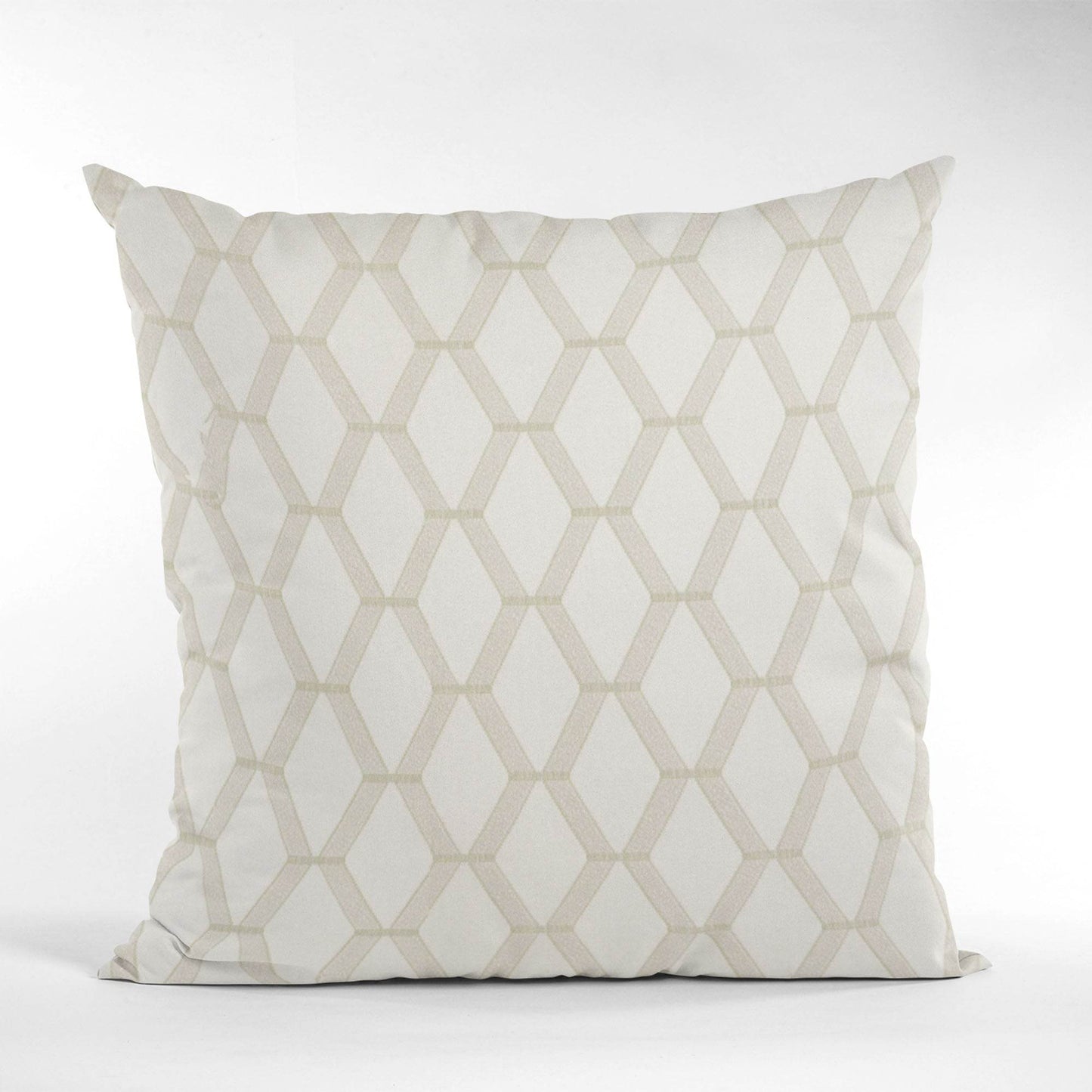 Plutus Pearl Diamond Shiny Fabric With Embroydery Luxury Throw Pillow - Plutus Brands