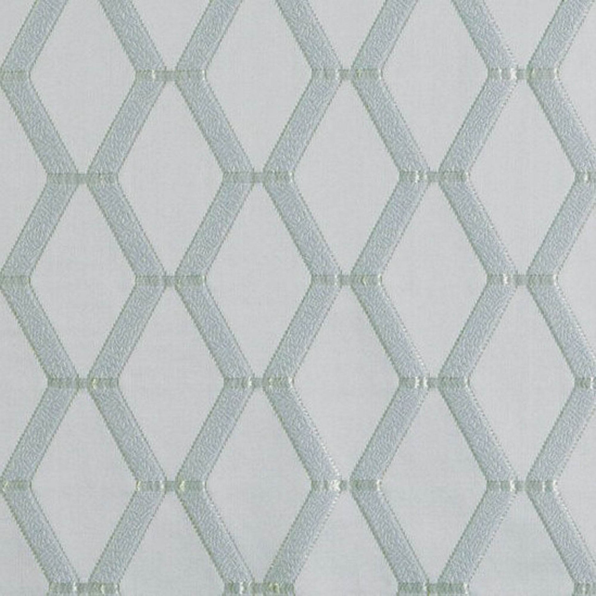 Plutus Silver Diamond Shiny Fabric With Embroydery Luxury Throw Pillow - Plutus Brands