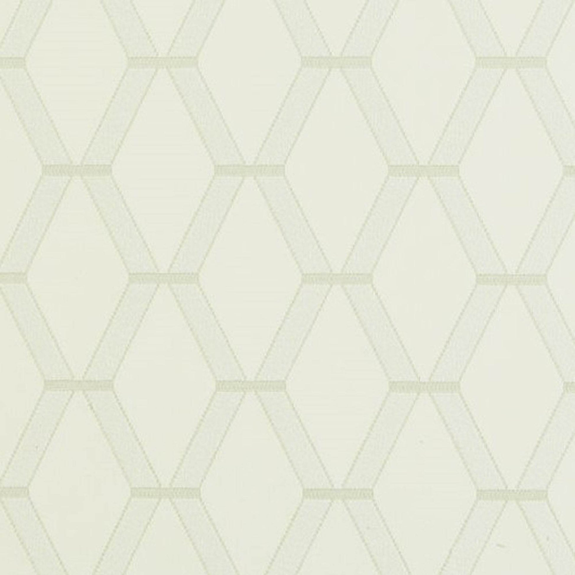 Plutus Vanilla Diamond Shiny Fabric With Embroydery Luxury Throw Pillow - Plutus Brands