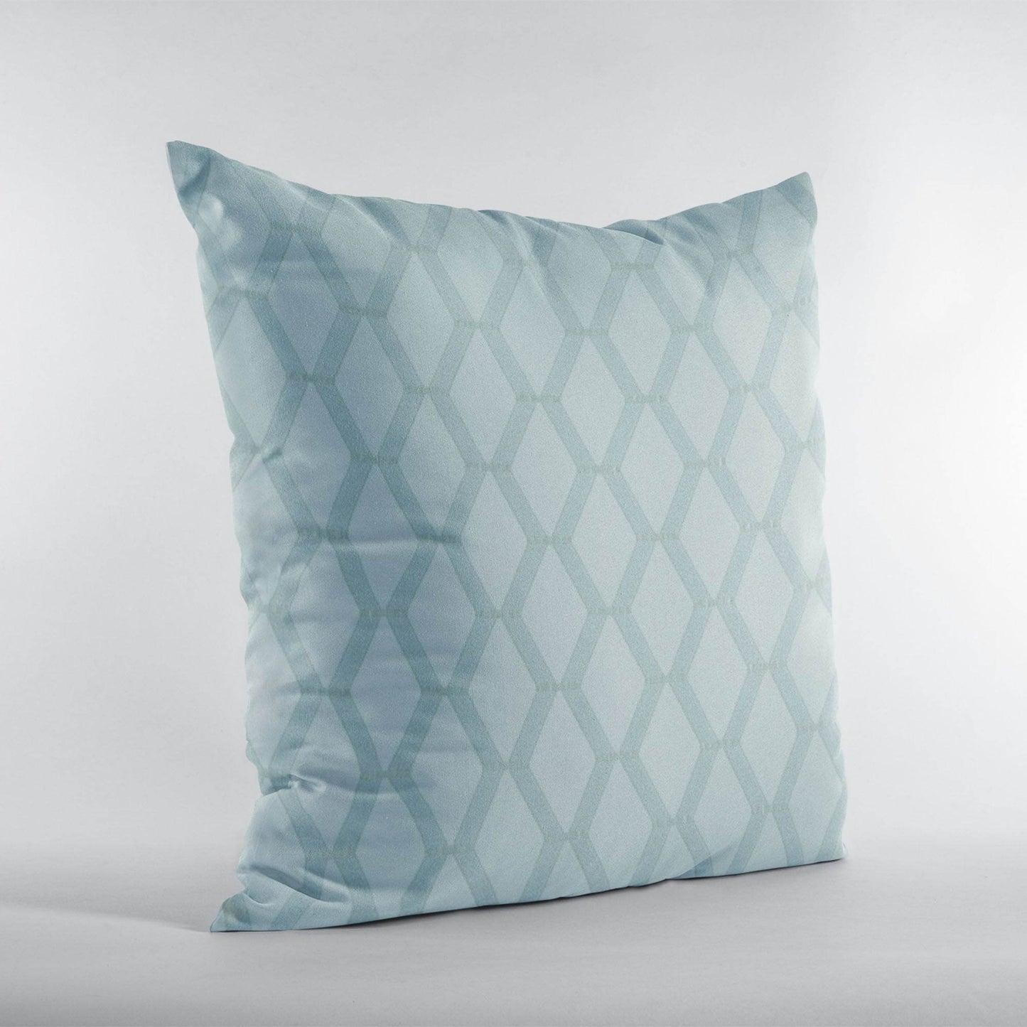 Plutus Serenity Diamond Shiny Fabric With Embroydery Luxury Throw Pillow - Plutus Brands