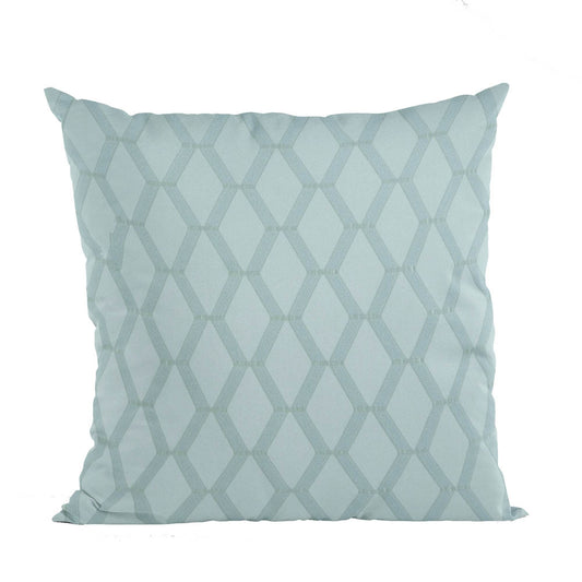 Plutus Serenity Diamond Shiny Fabric With Embroydery Luxury Throw Pillow - Plutus Brands