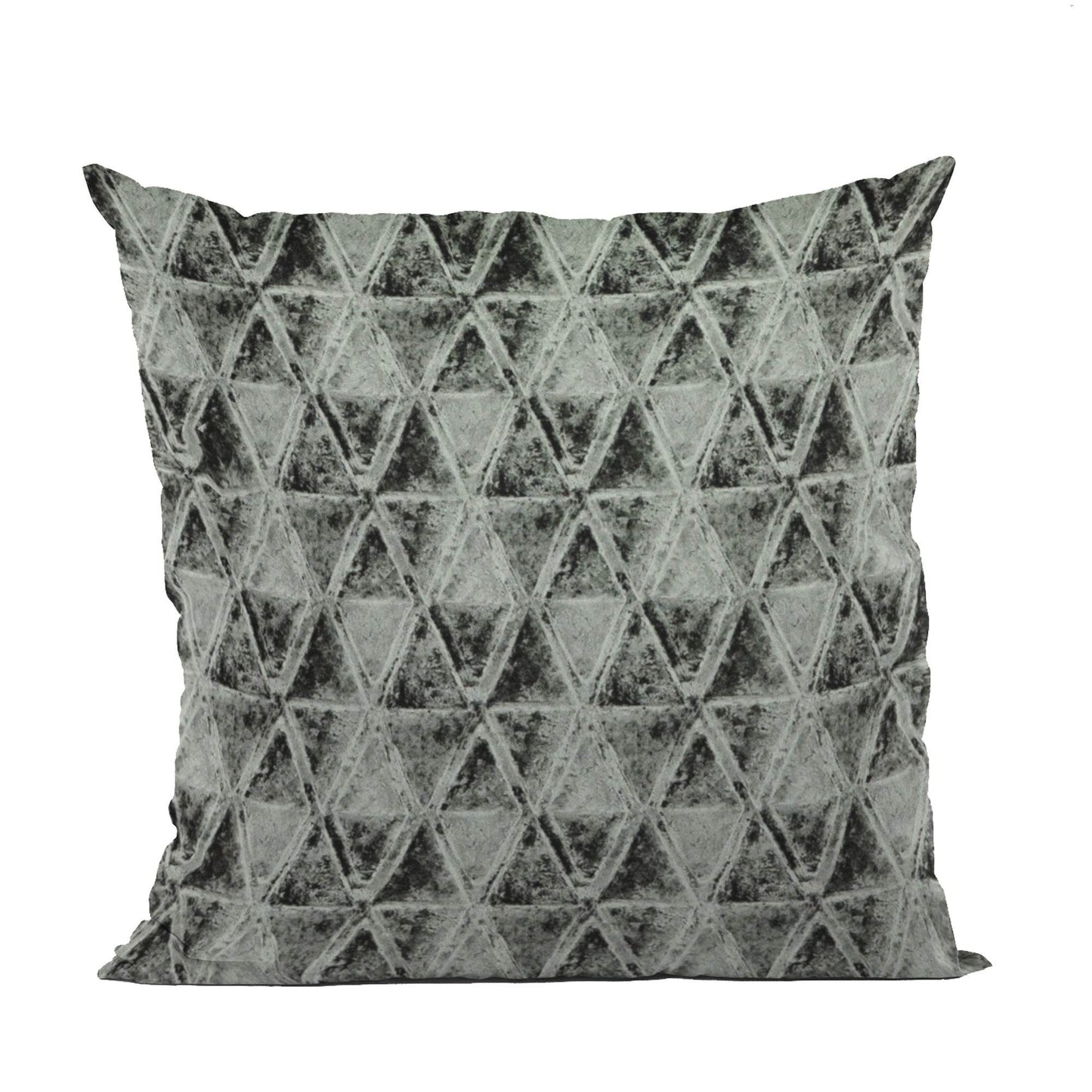 Plutus Noir Stars Velvet With Foil Printing Luxury Throw Pillow - Plutus Brands