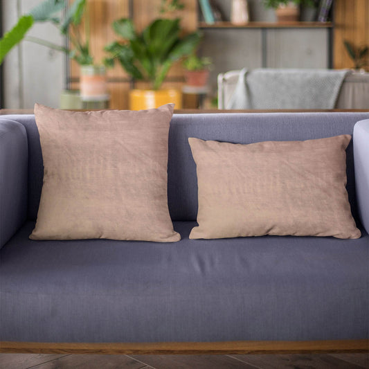 Plutus Blush Lux Velvet Shiny Velvet Luxury Throw Pillow - Plutus Brands