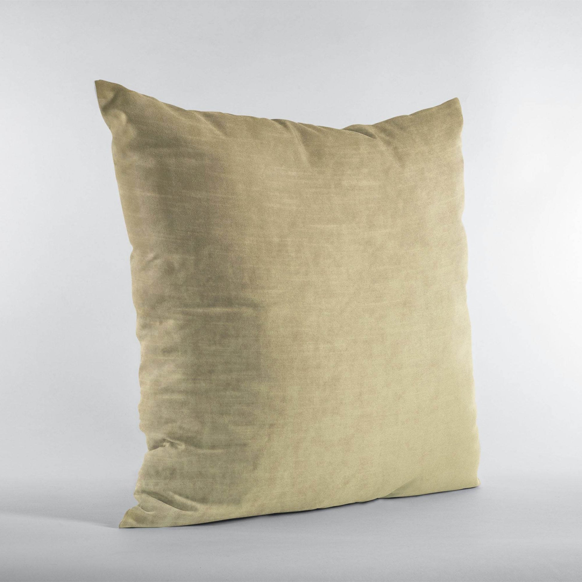 Plutus Oyster Lux Velvet Shiny Velvet Luxury Throw Pillow - Plutus Brands