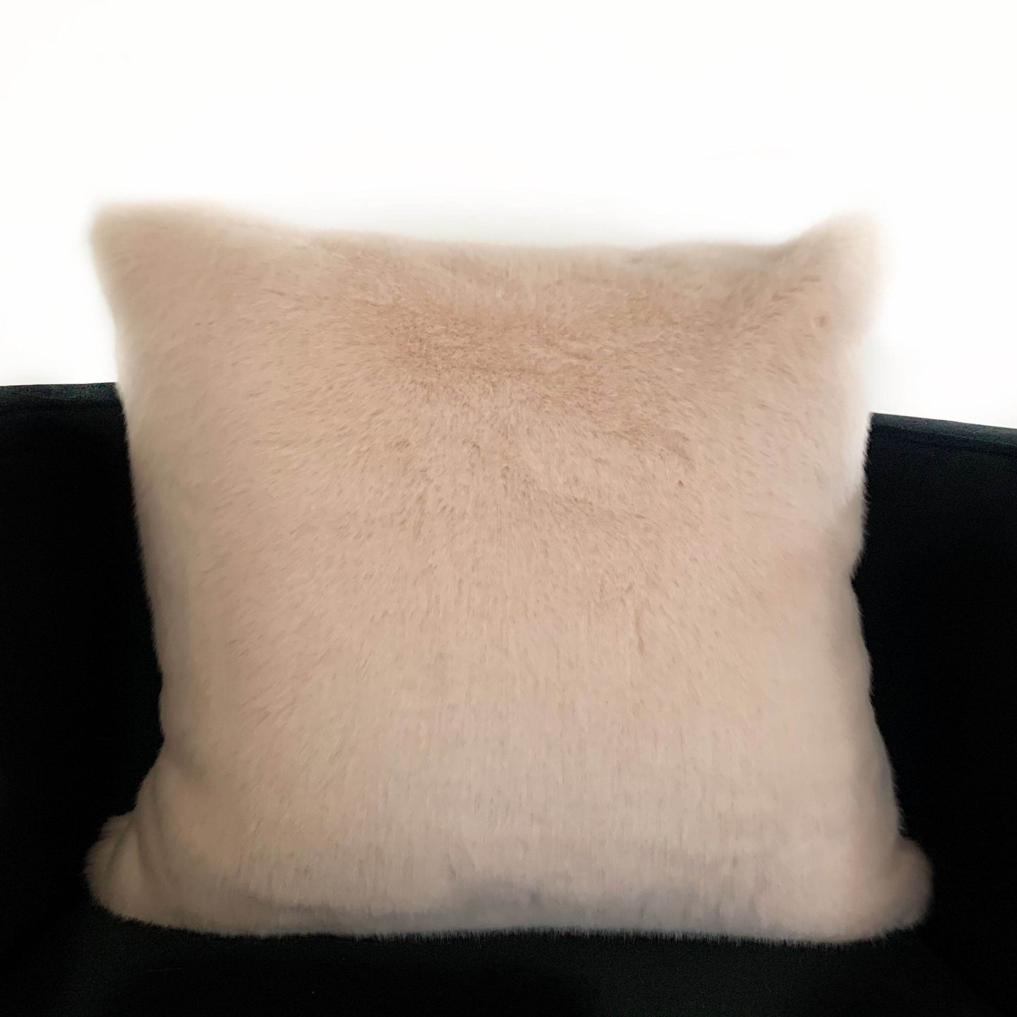 Plutus Pink Plush Animal Faux Fur Luxury Throw Pillow - Plutus Brands