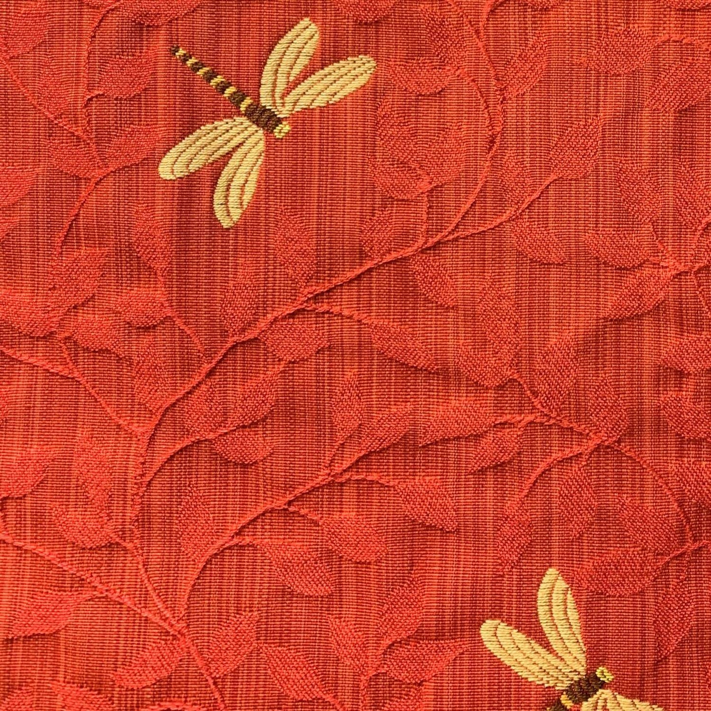 Firefly Red Animal Motif Luxury Throw Pillow - Plutus Brands