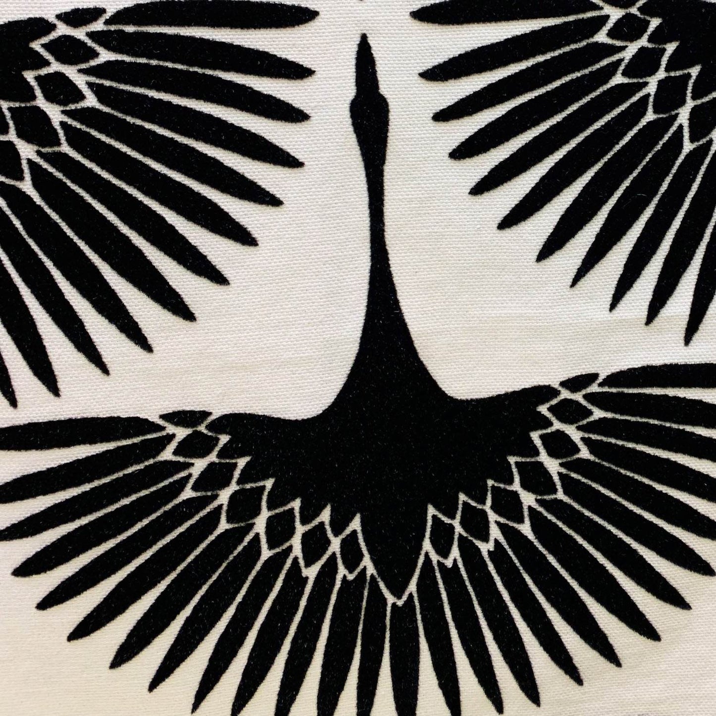 Black Swan Black Animal Motif Luxury Throw Pillow - Plutus Brands