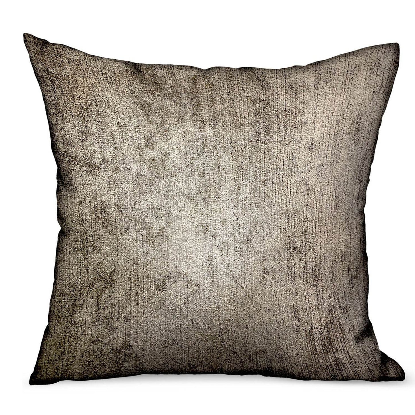 Harbor Sky Brown Solid Luxury Outdoor/Indoor Throw Pillow - Plutus Brands