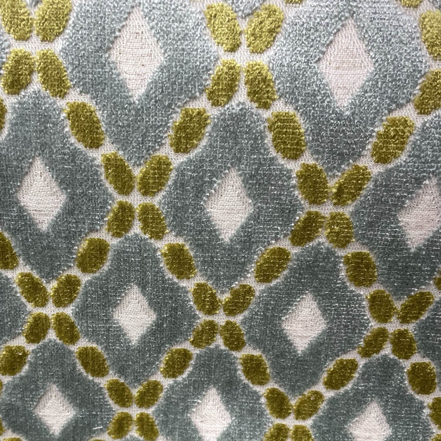 Plutus Velvet Majestic Blue, Citrine, Cream Handmade Luxury Pillow - Plutus Brands