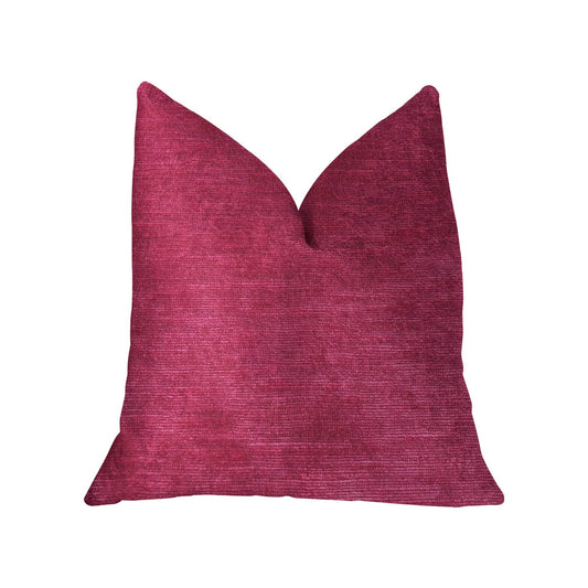 Lady Fuschia Pink Luxury Throw Pillow - Plutus Brands