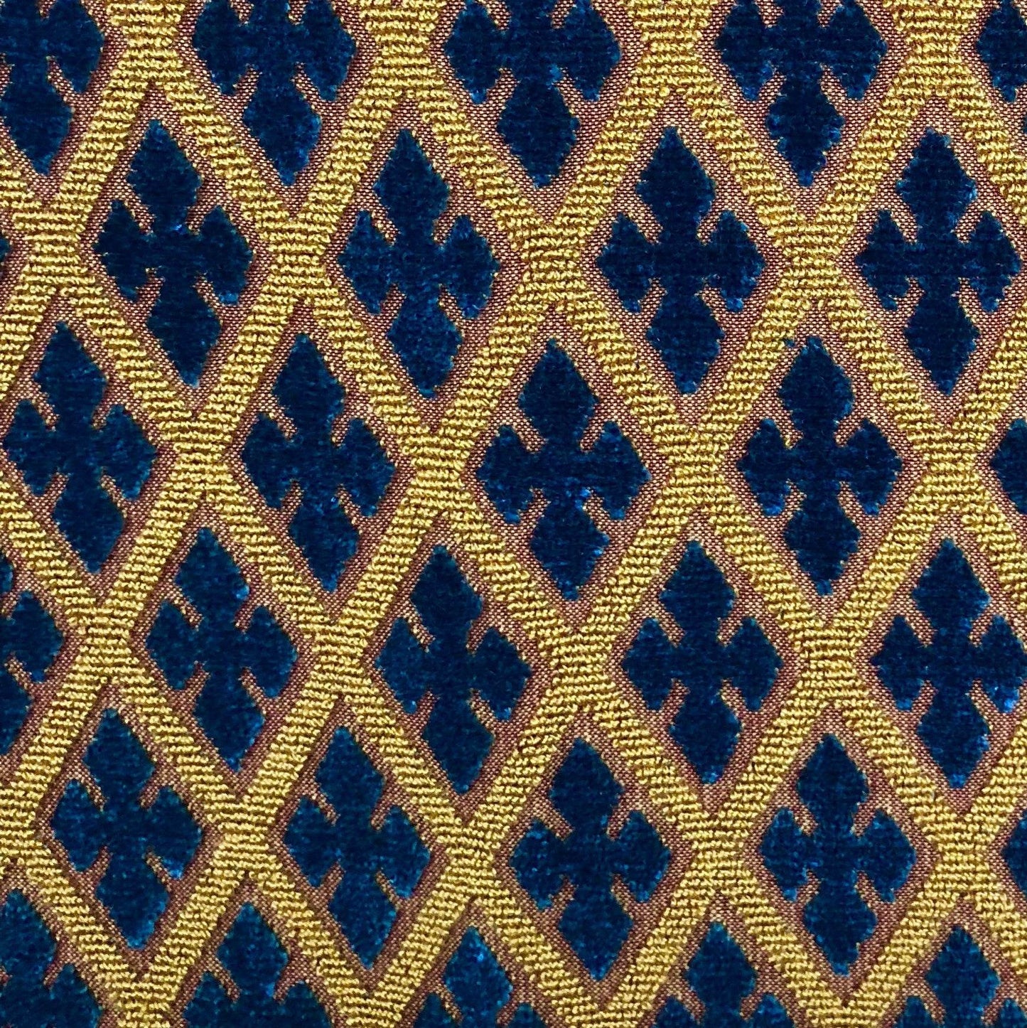 Zurie Bliss Prussian Blue Luxury Throw Pillow - Plutus Brands