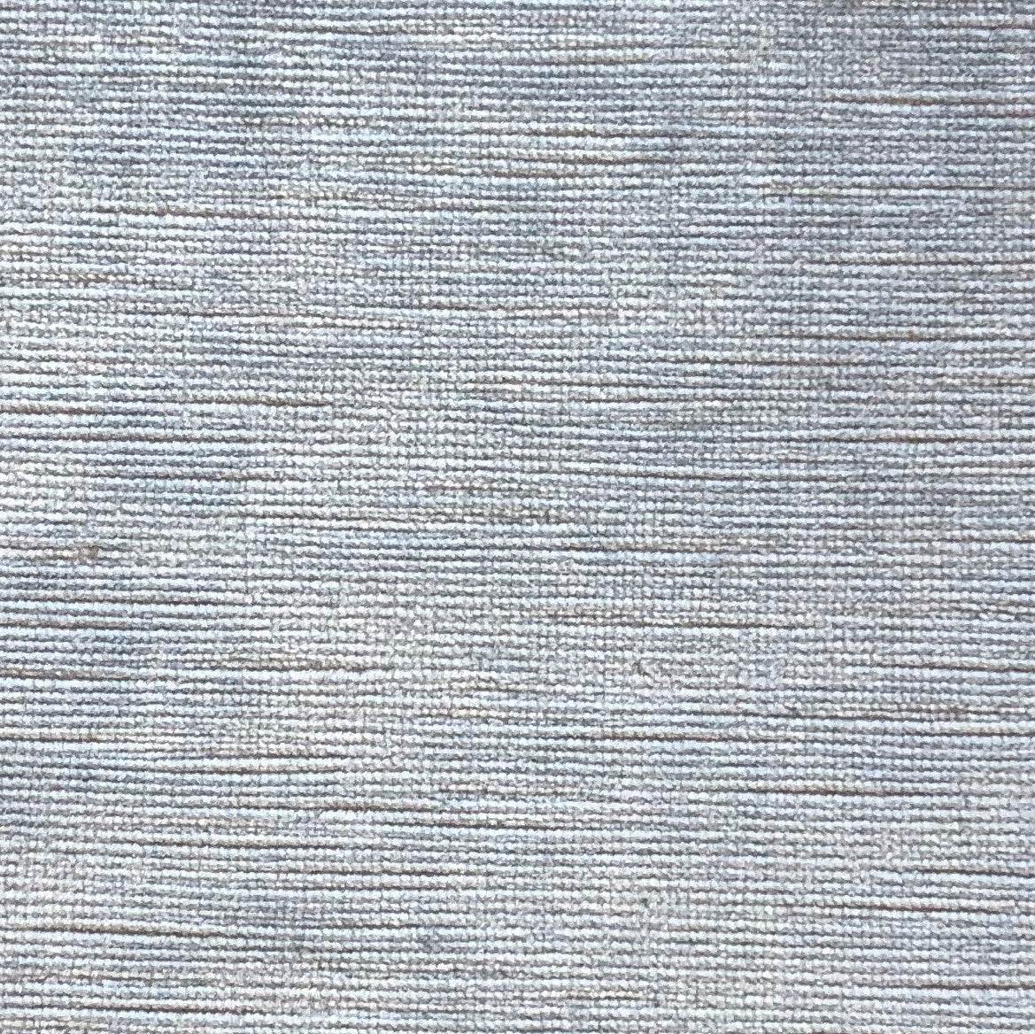 Icy Sky Blue and Silver Luxury Throw Pillow - Plutus Brands