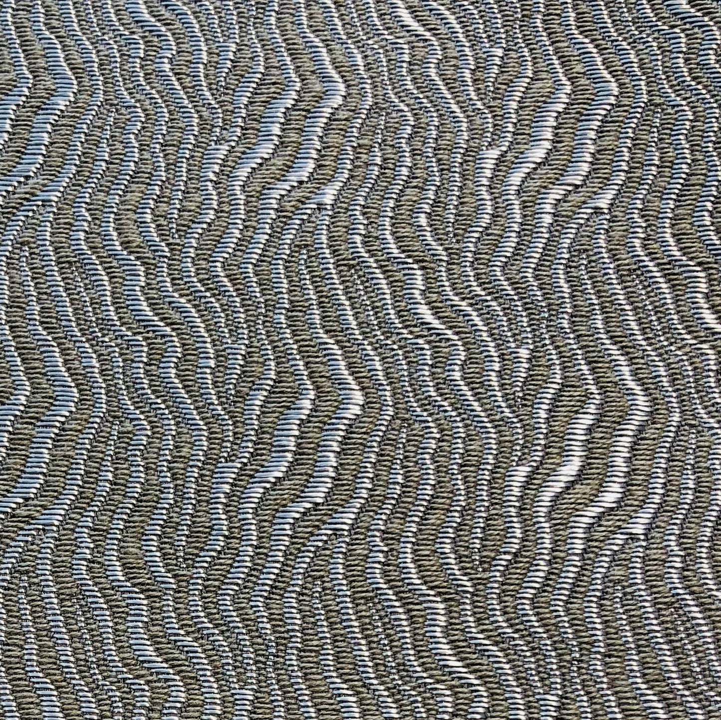 Dusky Veined Silver and Taupe Luxury Throw Pillow