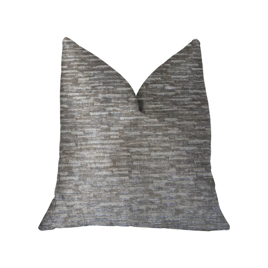 Montage Beige Luxury Throw Pillow - Plutus Brands
