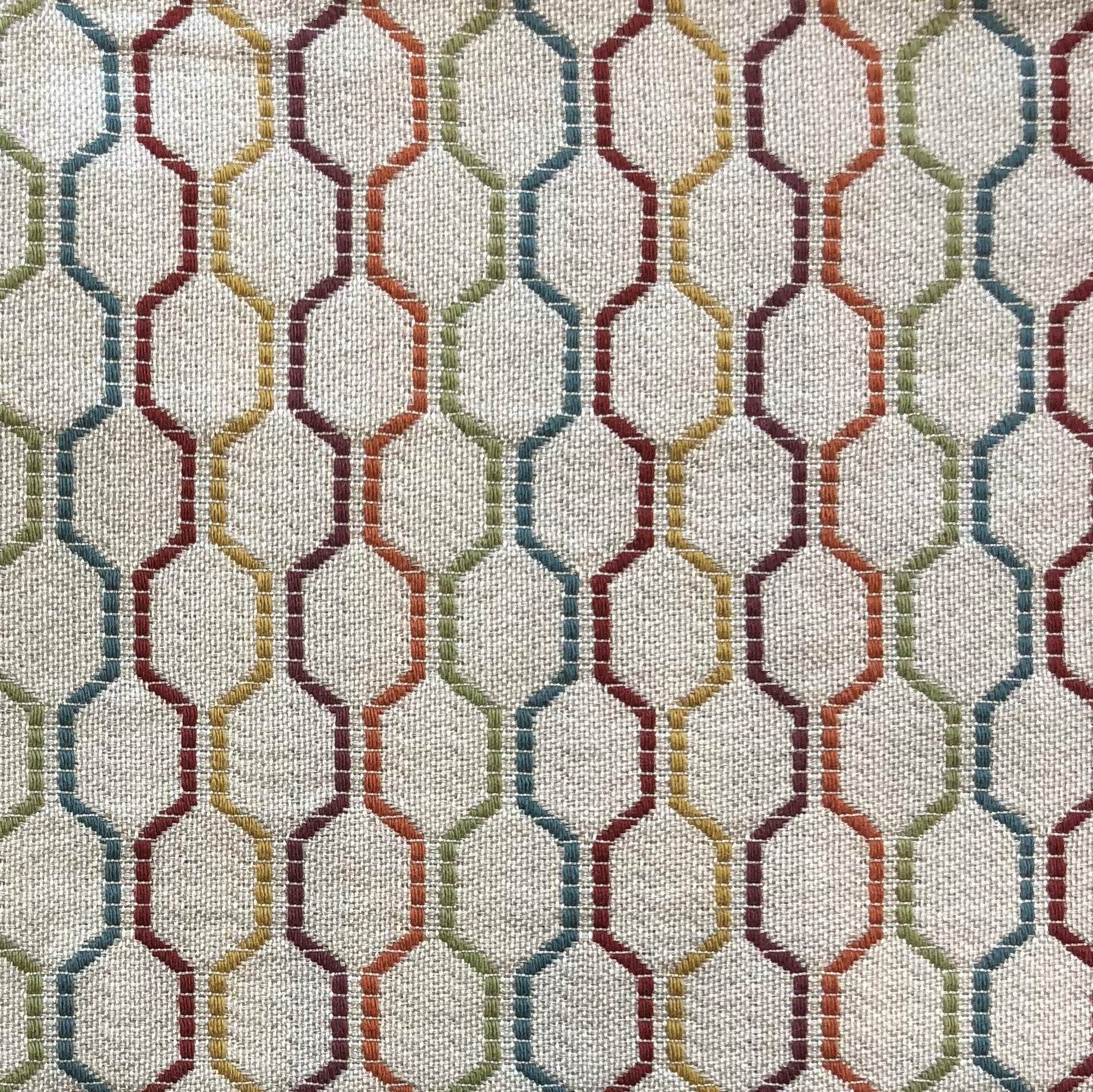 Jazzy Straw Multicolor Luxury Throw Pillow - Plutus Brands