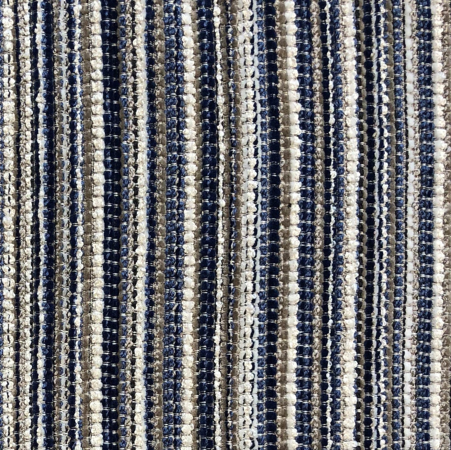 New Hampton Ivory and Blue Luxury Throw Pillow - Plutus Brands