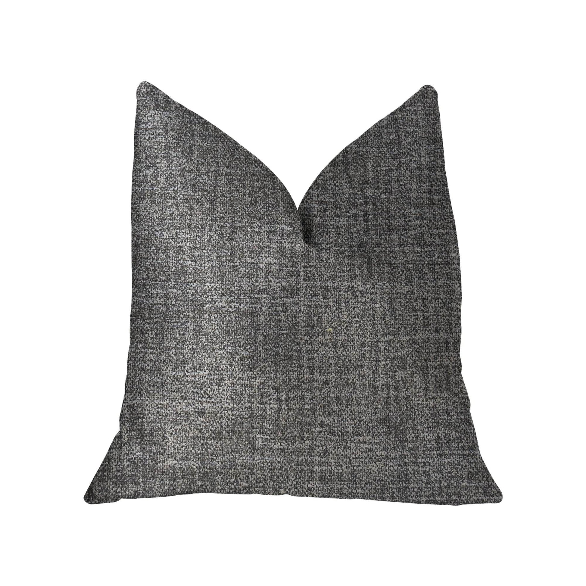 Dolphin Gray Luxury Throw Pillow - Plutus Brands