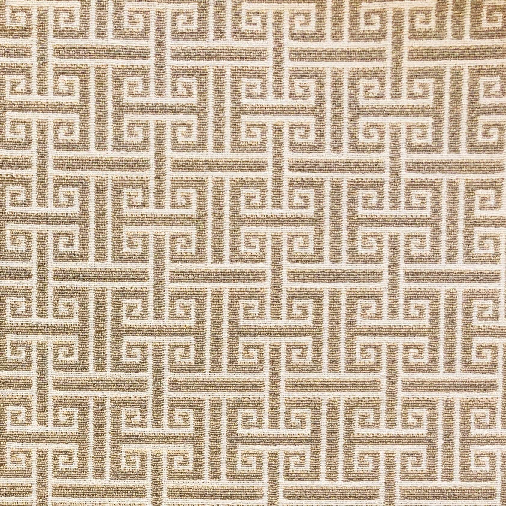 Emperor Gray and Beige Luxury Throw Pillow - Plutus Brands