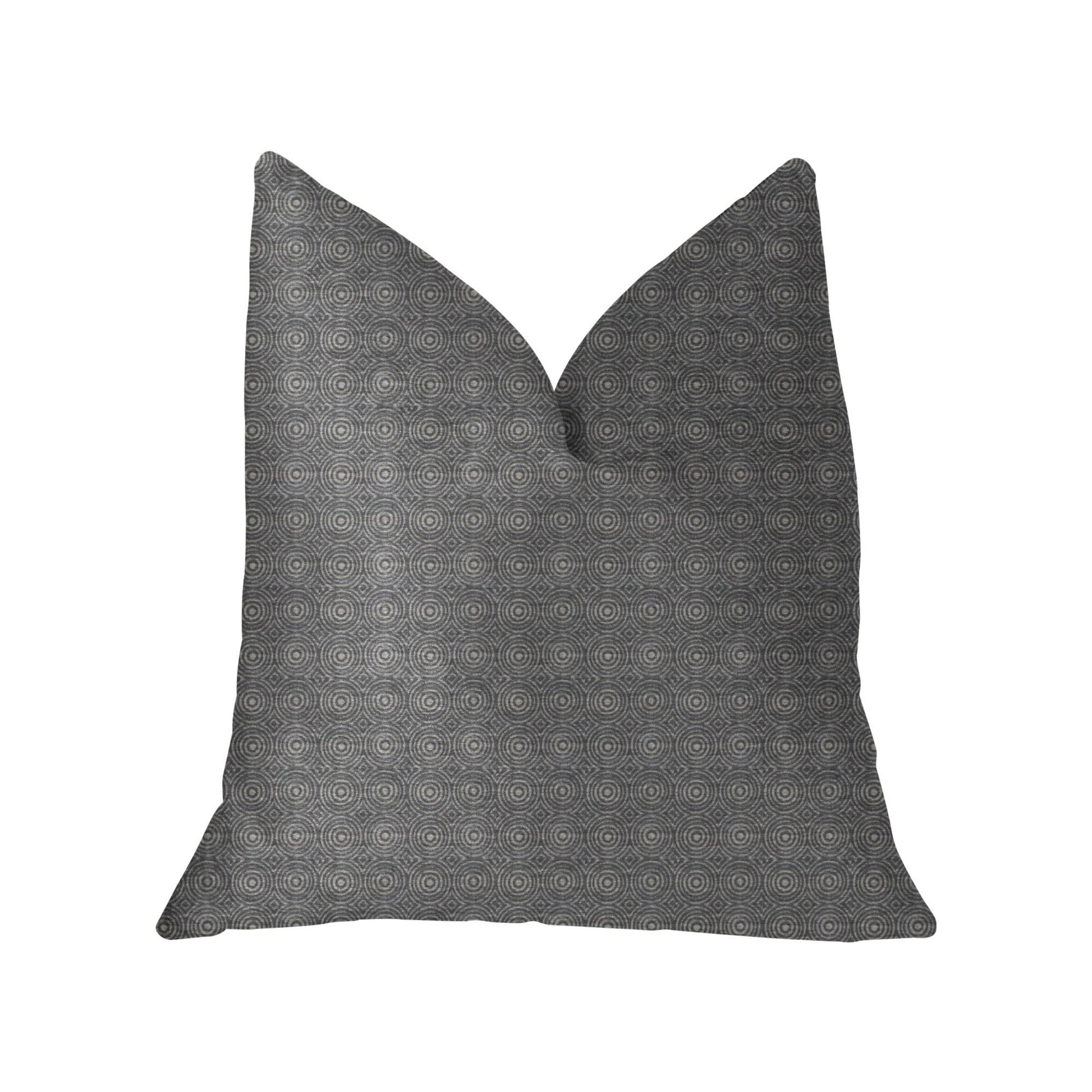 Halo Knights Blue and Gray Luxury Throw Pillow - Plutus Brands