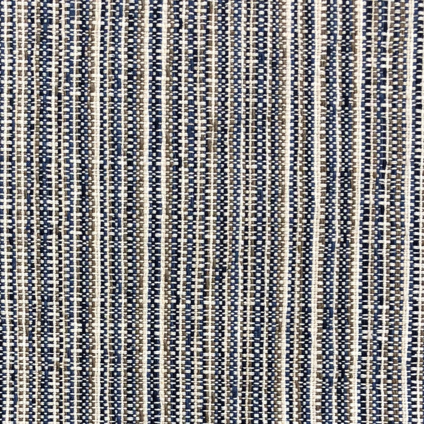 Parallel Lanes Blue, Beige and Brown Luxury Throw Pillow