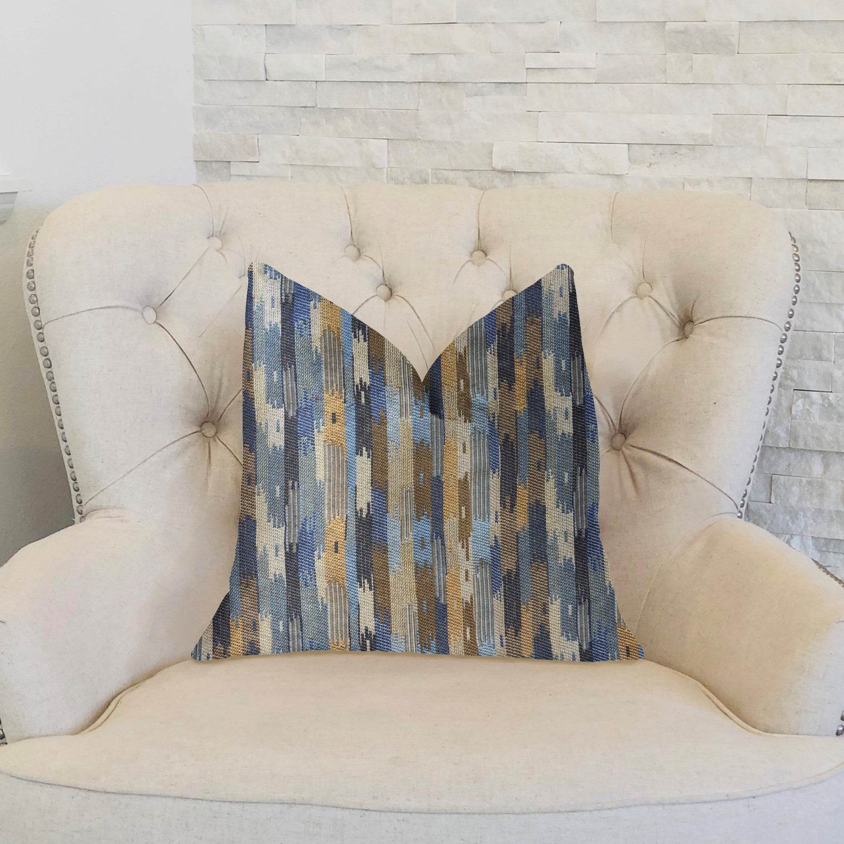 Hyde Park Multicolor Luxury Throw Pillow - Plutus Brands