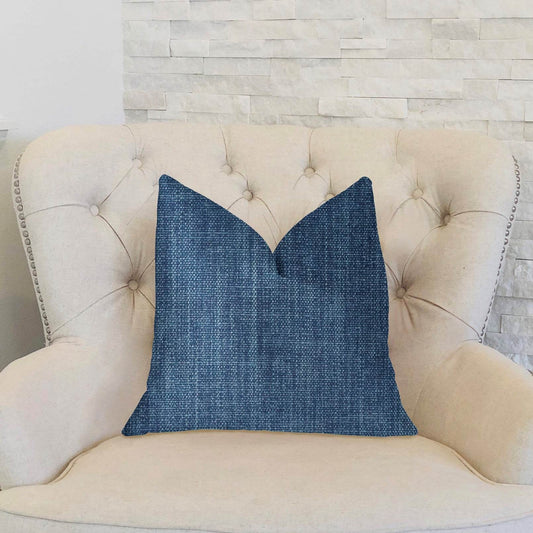 Blue Moon Blue Luxury Throw Pillow - Plutus Brands