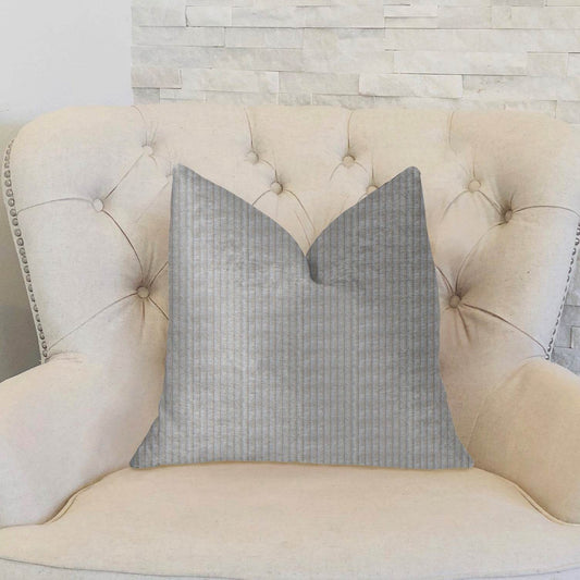 Cascade Beige Luxury Throw Pillow - Plutus Brands