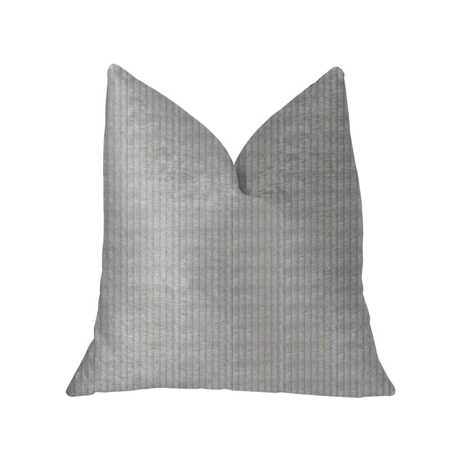 Cascade Beige Luxury Throw Pillow - Plutus Brands