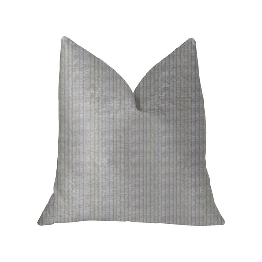 Cascade Beige Luxury Throw Pillow - Plutus Brands