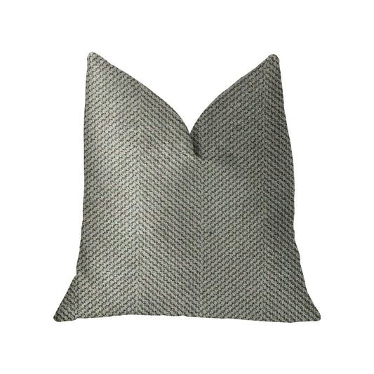 Jordyn Green and Gold Luxury Throw Pillow - Plutus Brands