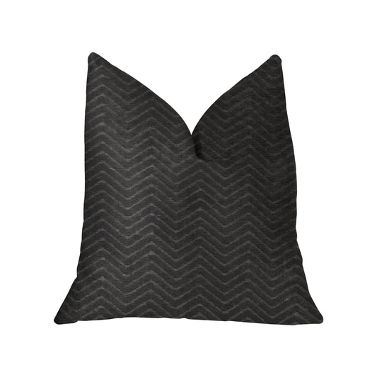 Black Panther Black Luxury Throw Pillow - Plutus Brands