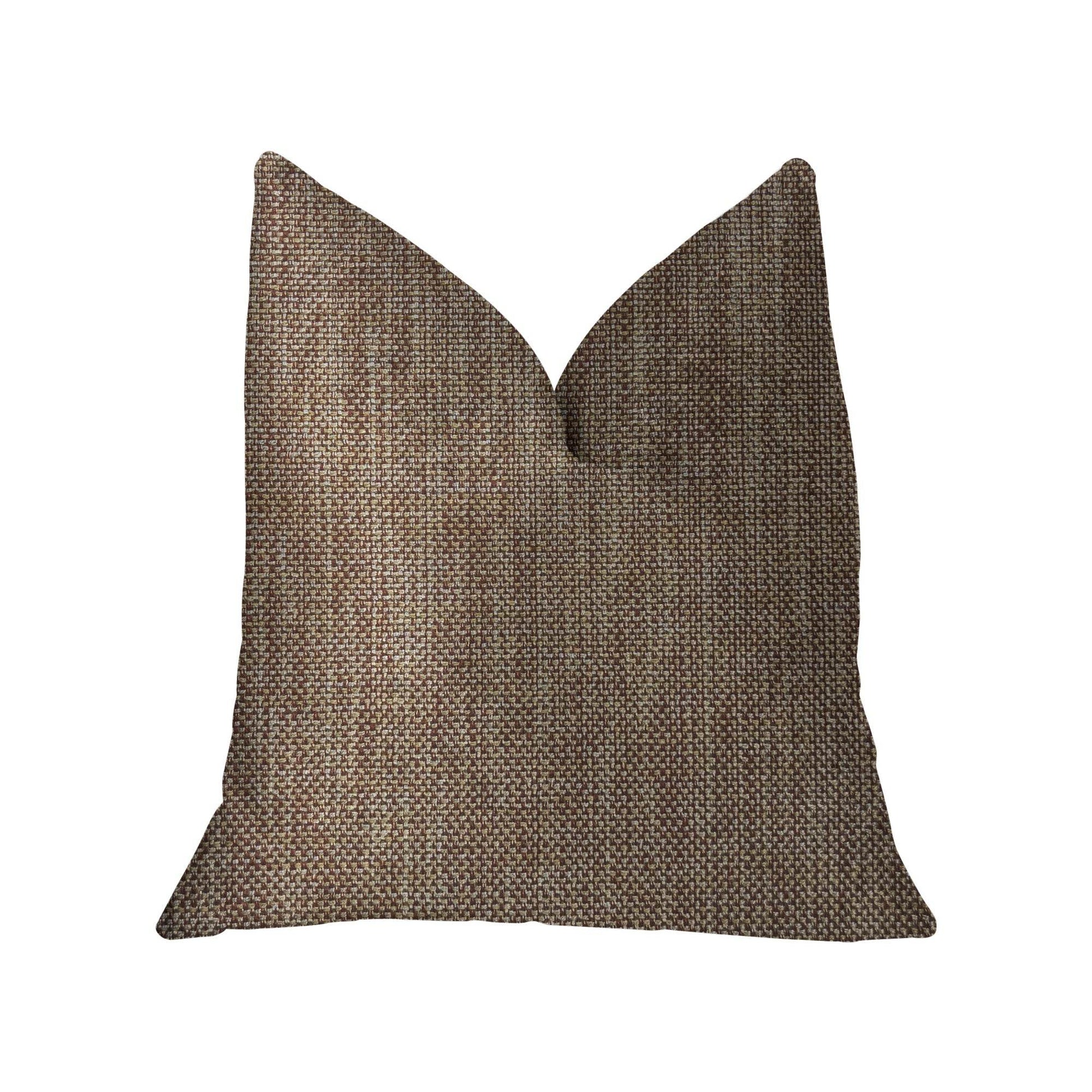 Ganache Gold Luxury Throw Pillow - Plutus Brands