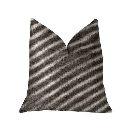 Abigail Charcoal Luxury Throw Pillow - Plutus Brands