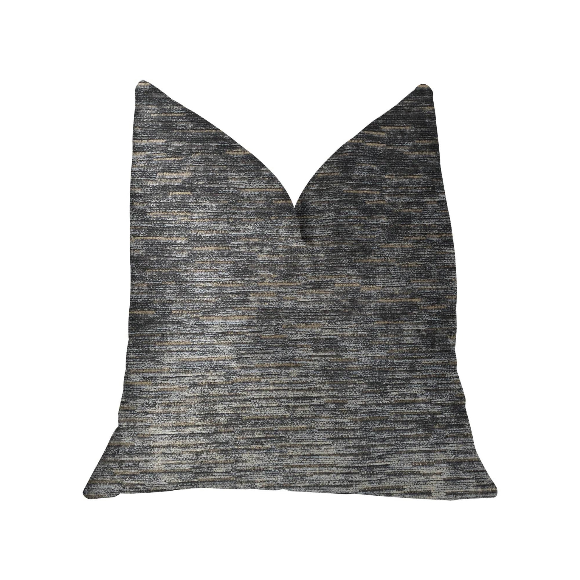 Lavish Touch Blue Luxury Throw Pillow - Plutus Brands