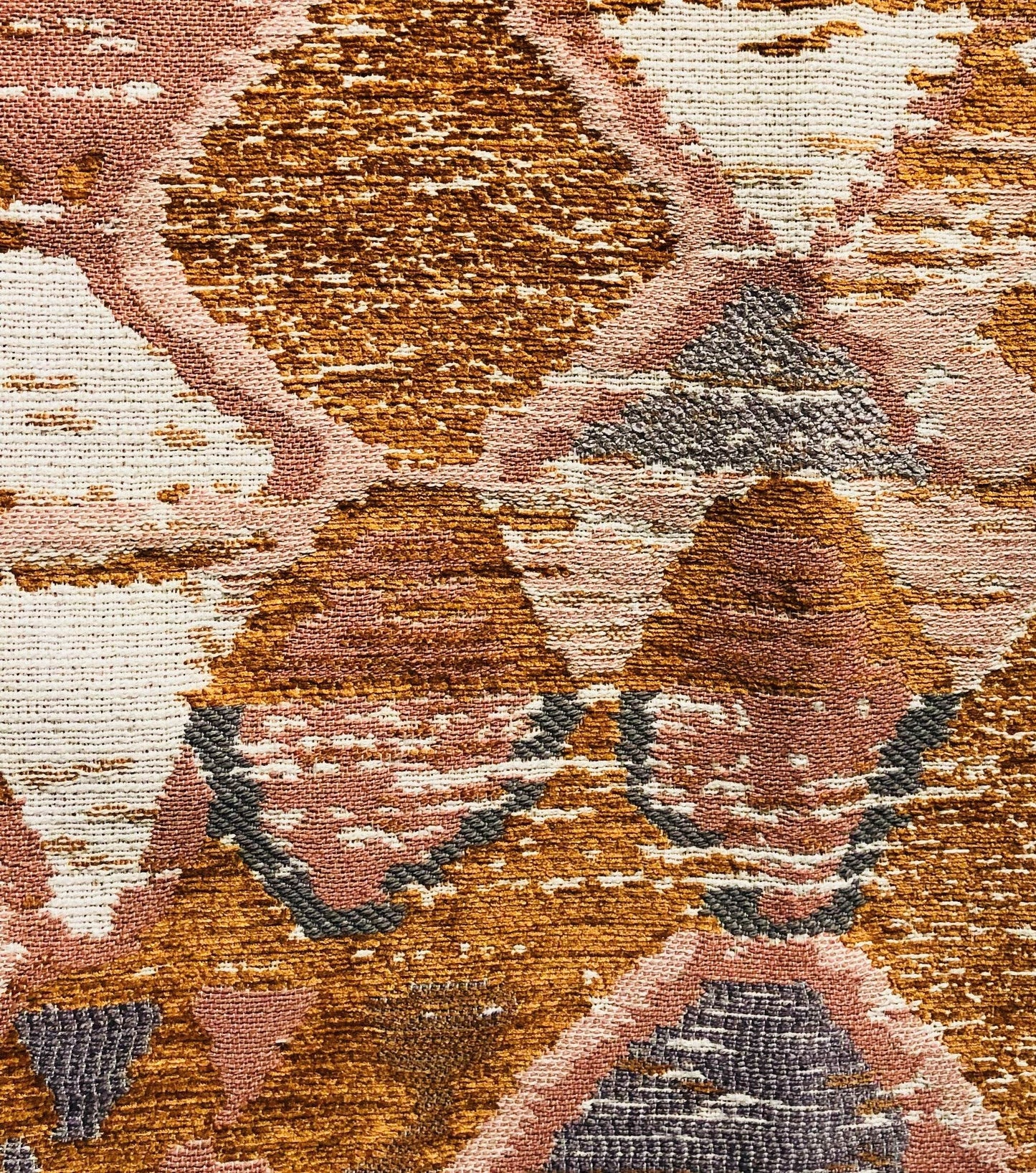 Mira Oasis Shades of Brown Luxury Throw Pillow - Plutus Brands