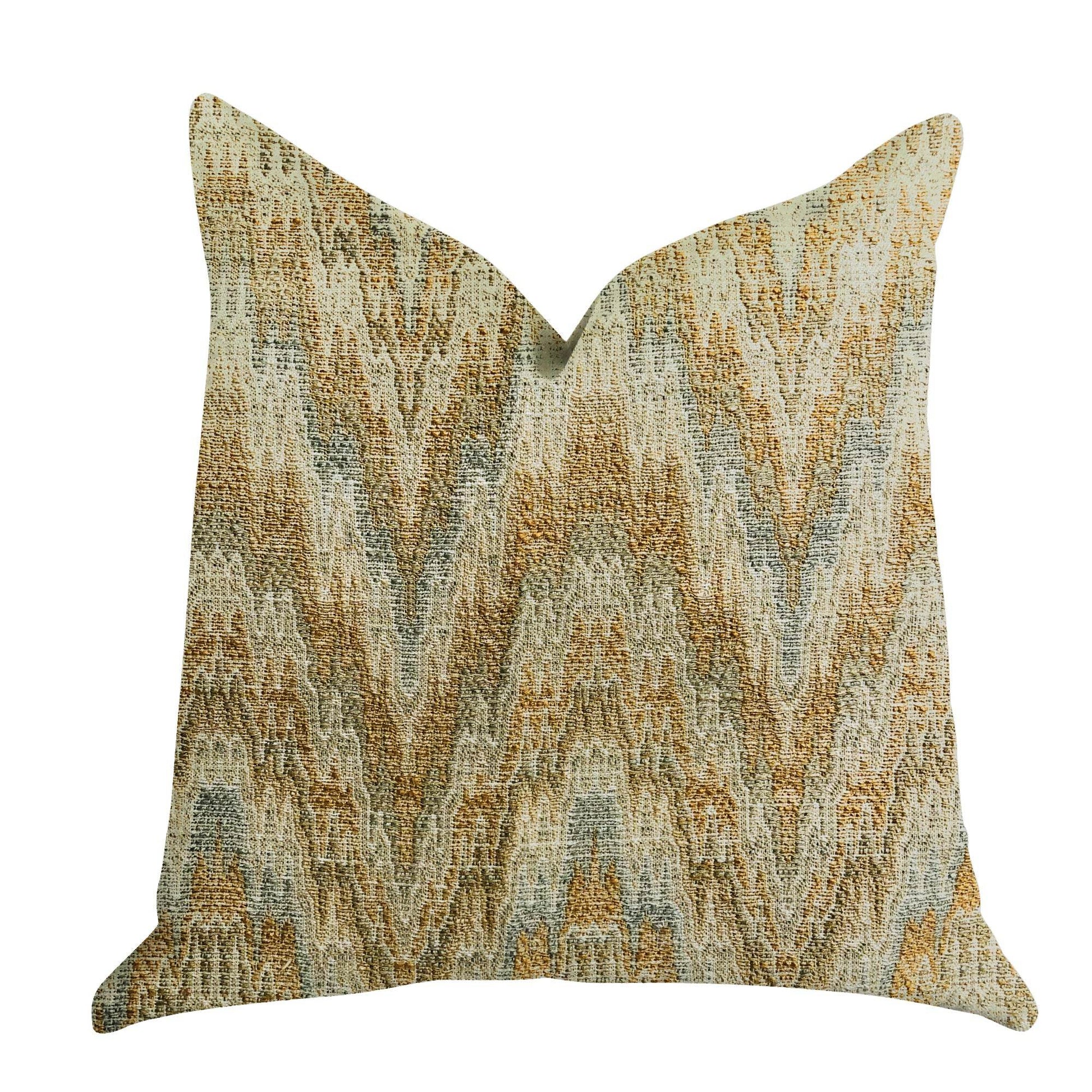 Designer Ripple Luxury Throw Pillow - Plutus Brands