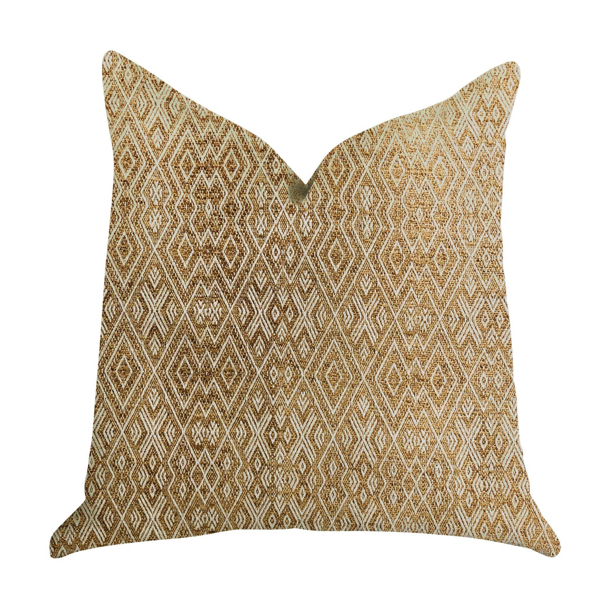 Diamond Gem Luxury Throw Pillow - Plutus Brands