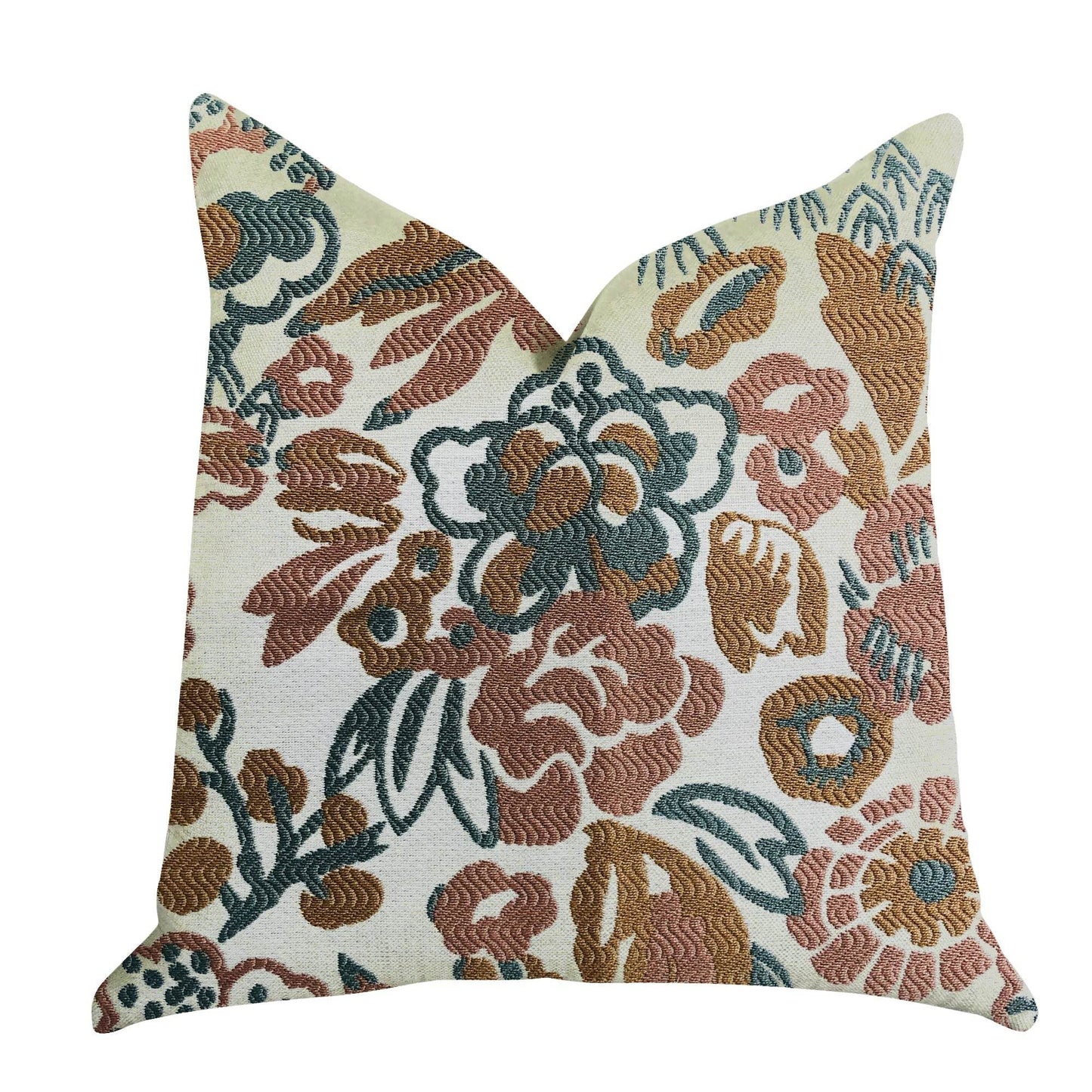Floweret Luxury Throw Pillow - Plutus Brands