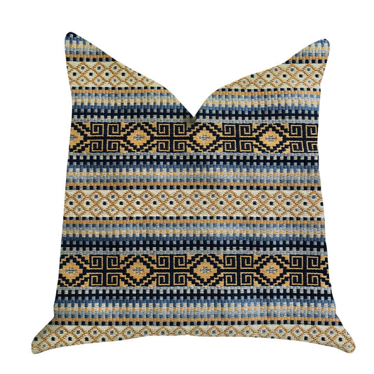 Daphne Diamante Textured Luxury Throw Pillow - Plutus Brands