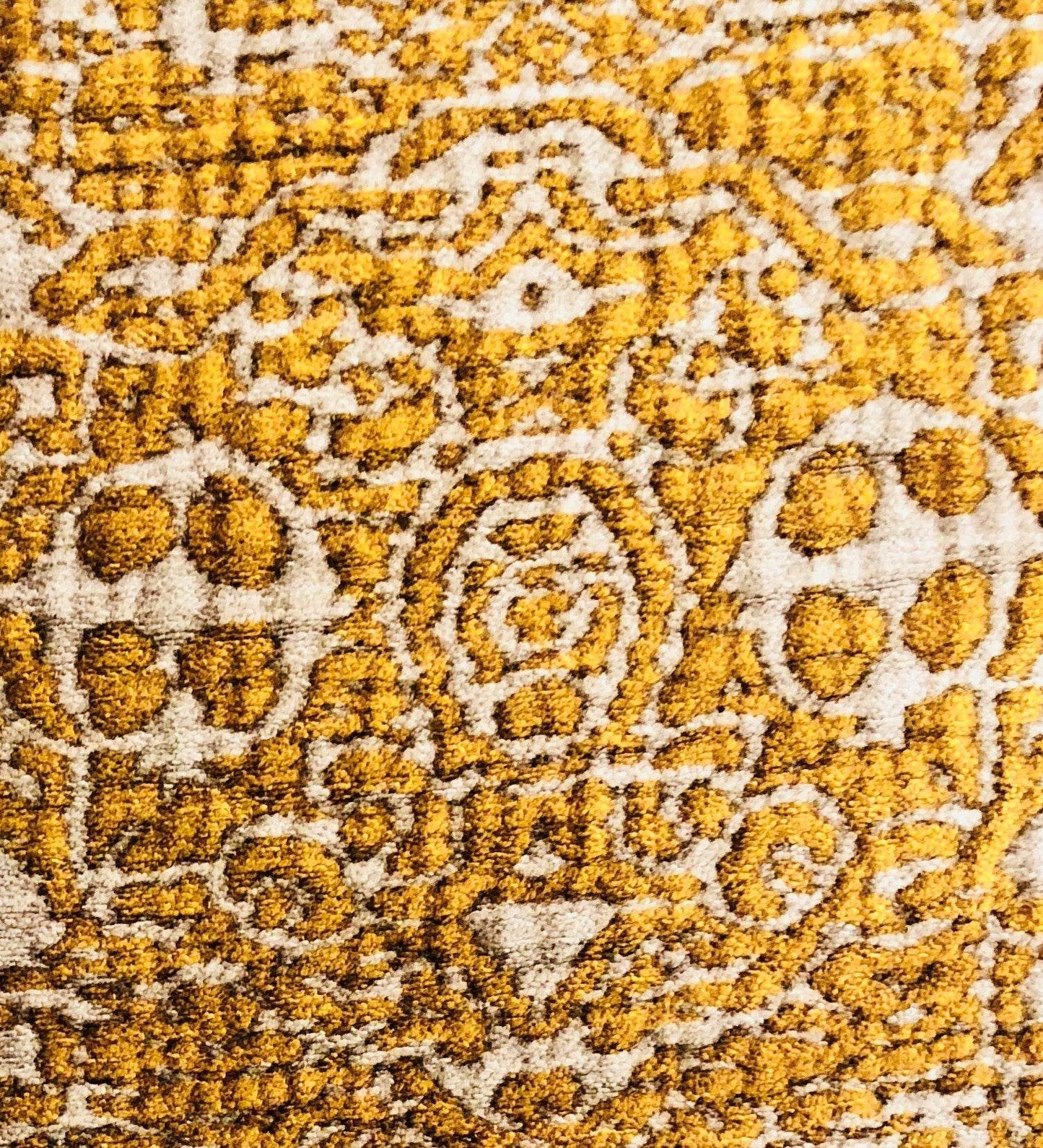 Golden Cosmo Textured Luxury Throw Pillow - Plutus Brands