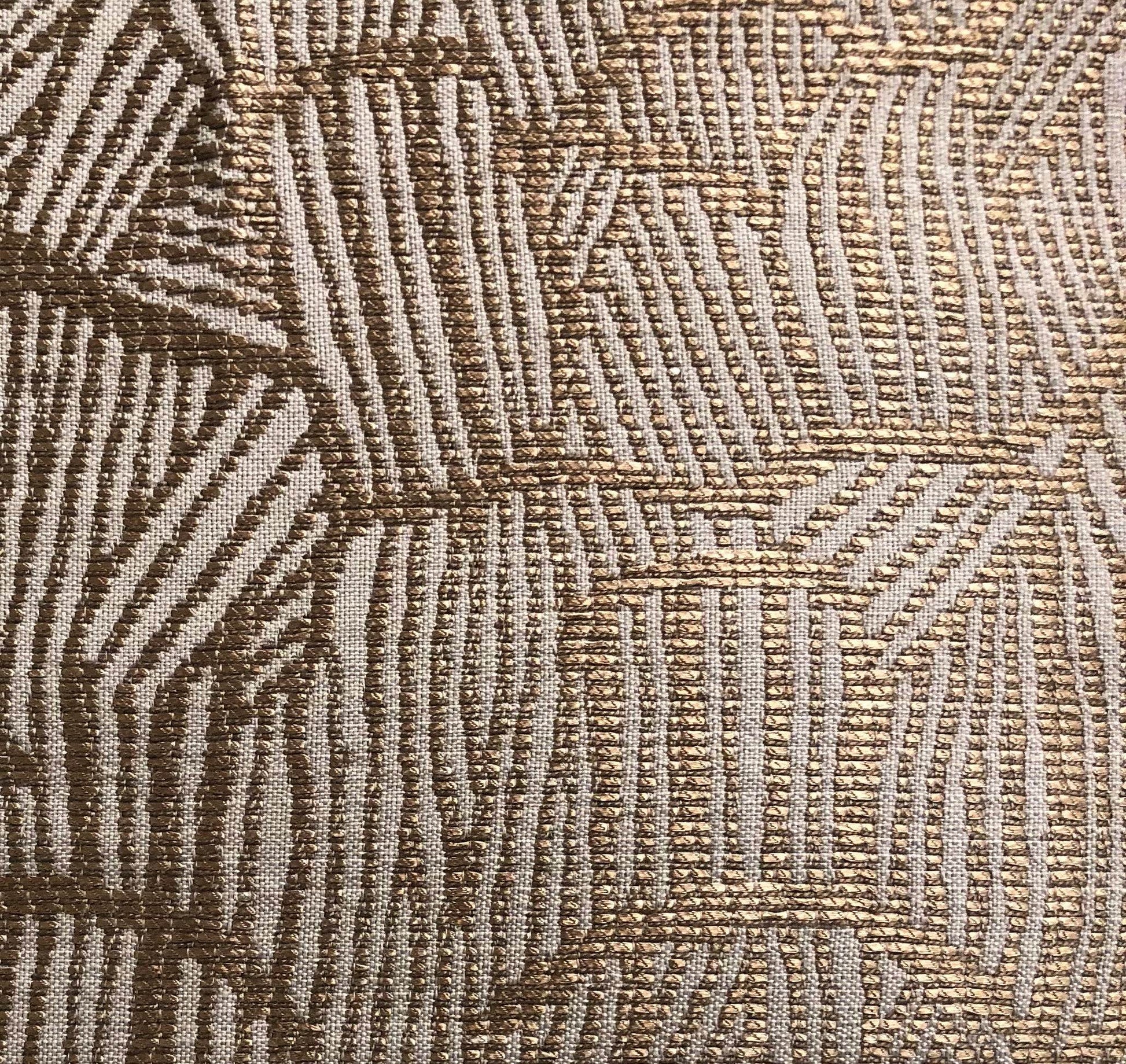 Metallic Bronze Luxury Throw Pillow - Plutus Brands