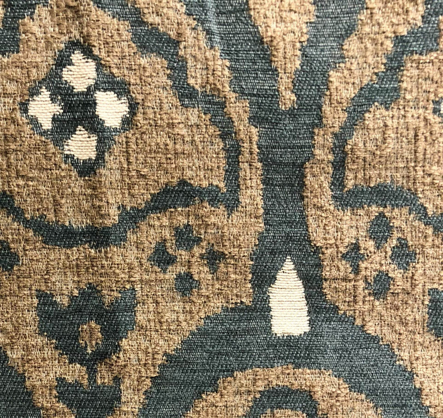 Tulip Zen Green Taupe Luxury Throw Pillow - Plutus Brands