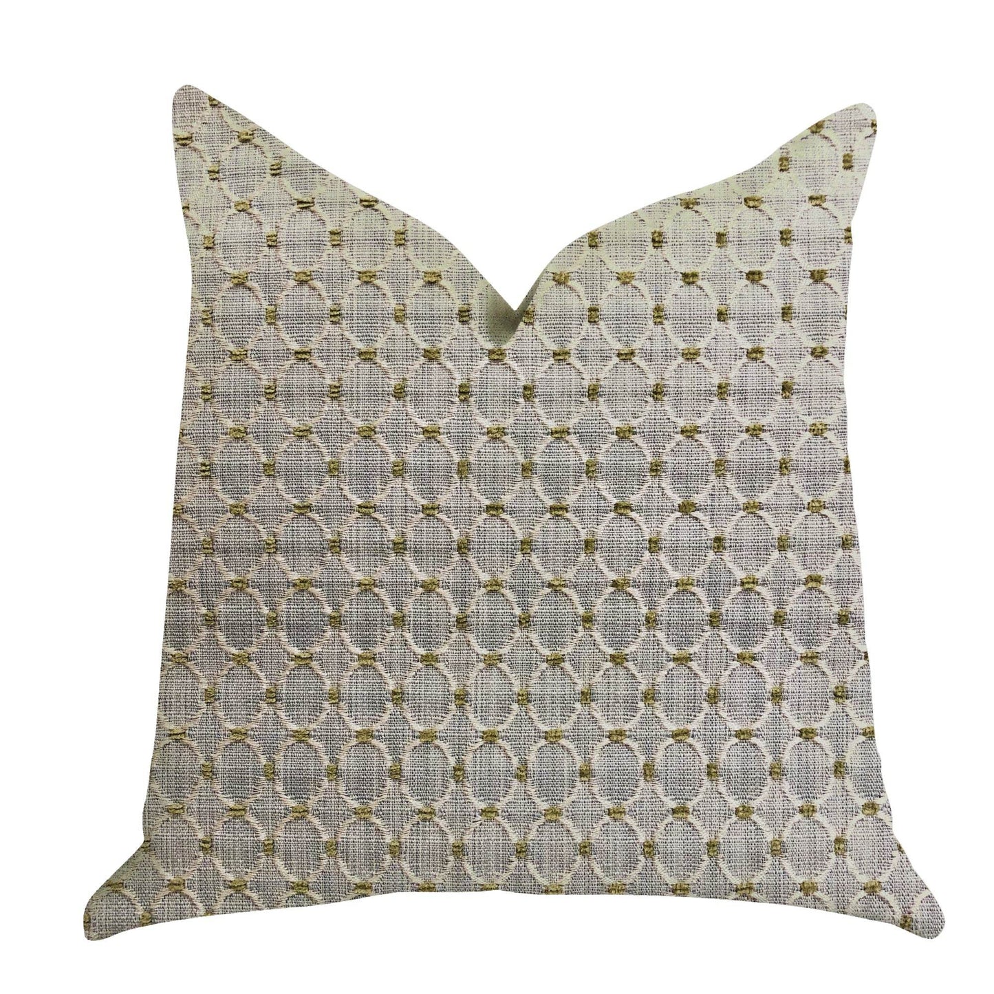 Circular Ringed Luxury Throw Pillow - Plutus Brands
