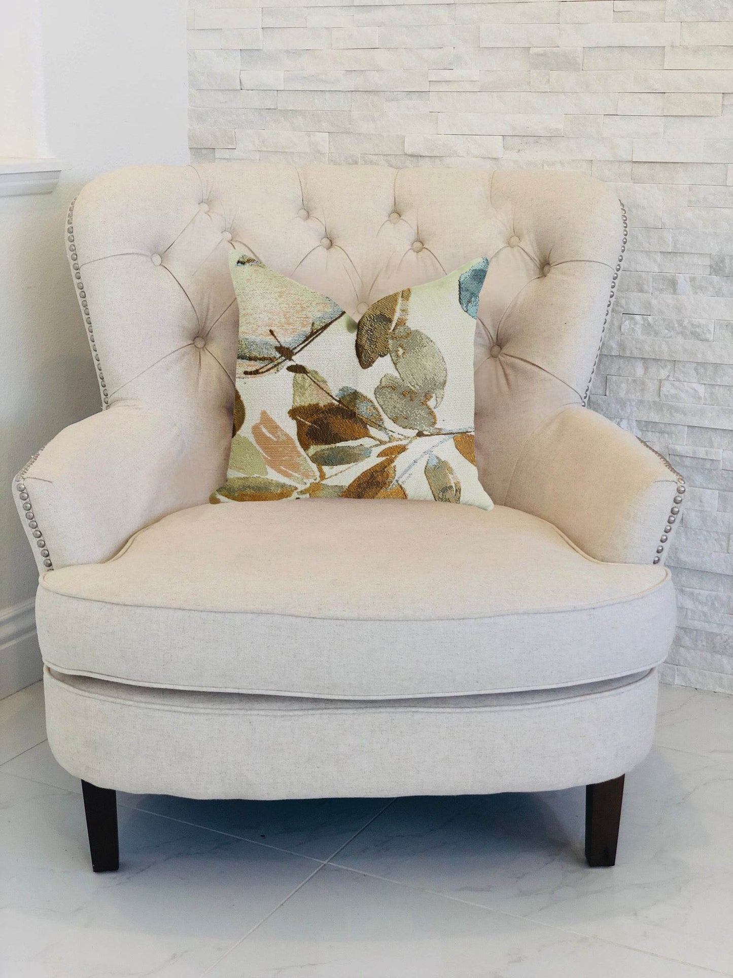 Valencia Rouge Luxury Throw Pillow - Plutus Brands