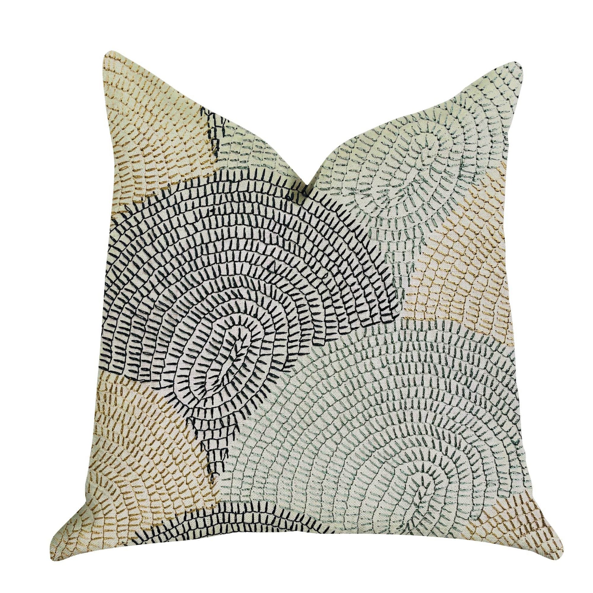 Marquee Lagoon Multiple Color Luxury Throw Pillow - Plutus Brands