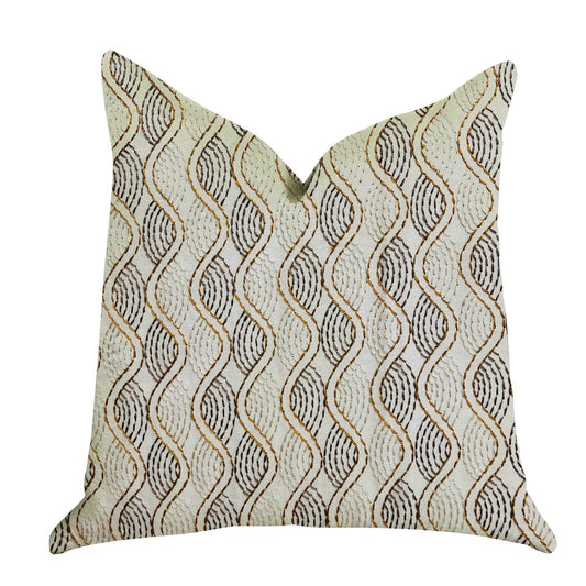 Enigma Twist Luxury Throw Pillow - Plutus Brands
