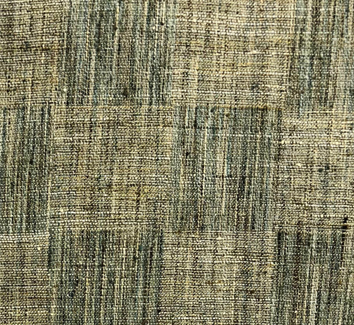 Foursquare Avenue in Green Tones Luxury Throw Pillow - Plutus Brands