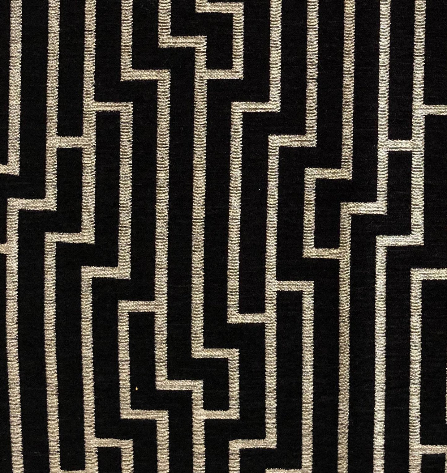 Posh Lady Black and Beige Tones Luxury Throw Pillow - Plutus Brands