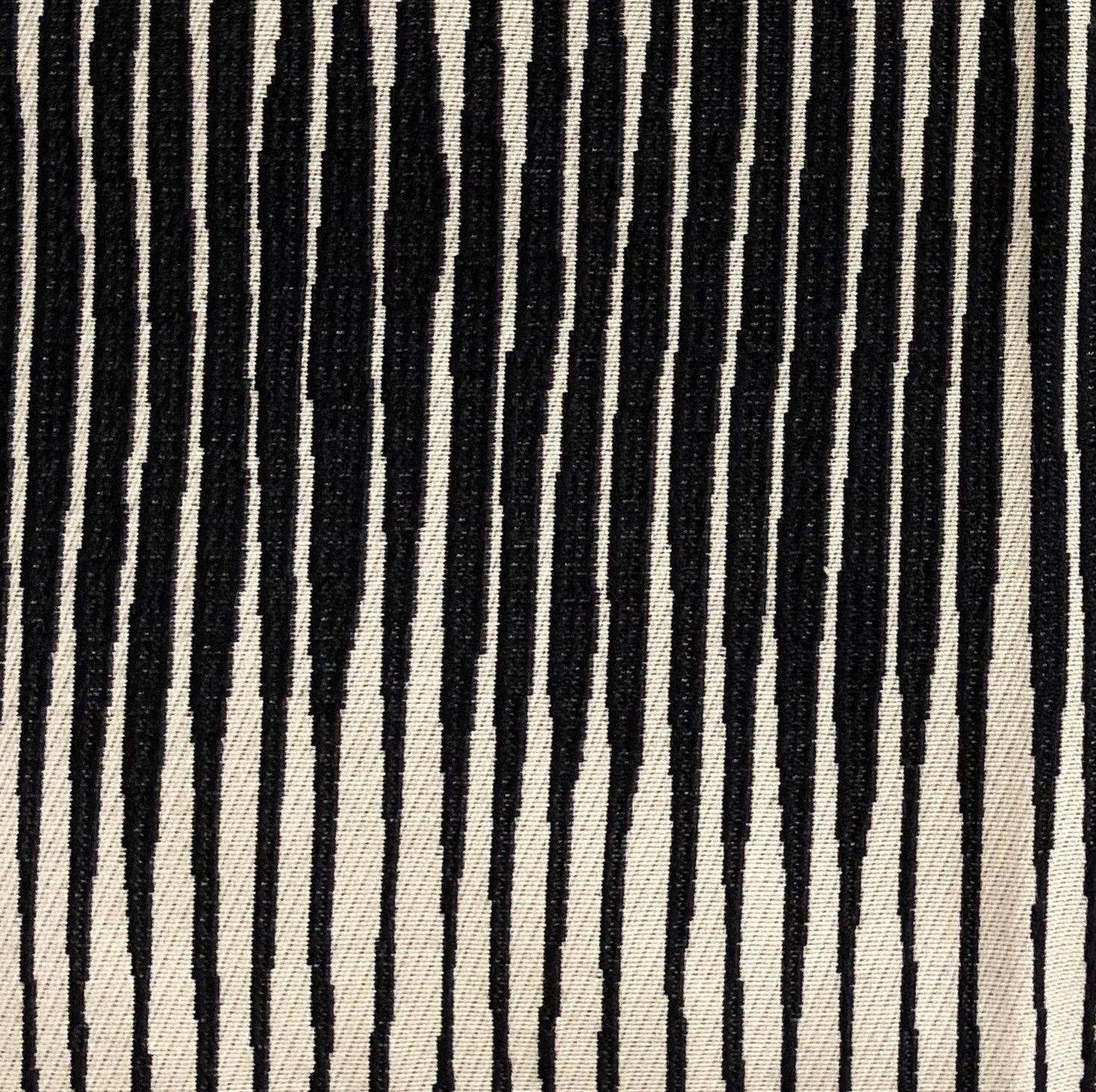 Black Crystal Luxury Throw Pillow in Black and Beige Tones - Plutus Brands